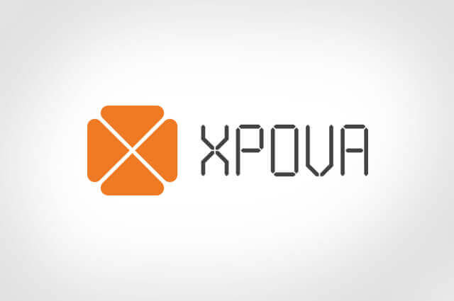 Xpova Logo Design