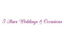 5 stars wedding & occasions Logo
